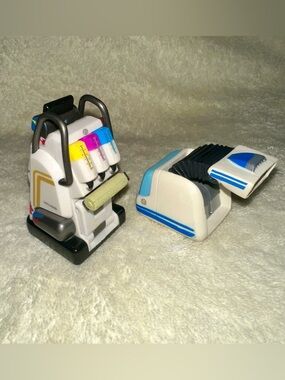 Disney Pixar Wall-E Reject Bots VN-GO Paint-Bot VAQ-M Sneeze-Bot Thinkway 2008